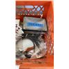 Image 8 : TOTE OF SCOOTER PARTS AND CRATE OF LIGHTS