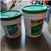 Image 1 : 2 BUCKETS OF WALL AND CARPET TILE ADHESIVE ECO 575 AND 810