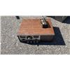 Image 2 : BASKET OF WHEELS, CASED TOOL KIT AND VINTAGE ELECTRONICS - MORES CODE DECODER, BATTERY CHARGER AND C