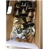 Image 3 : TOOLBOX WITH CONTENTS AND BOX OF DOORKNOBS