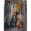 Image 8 : TOOLBOX WITH CONTENTS AND BOX OF DOORKNOBS