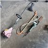 Image 1 : HOMELITE GAS WEED EATER WITH B&D ELECTRIC HEDGER AND 2 DRAIN SNAKES