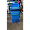 Image 1 : 10 RUBBERMAID TOTES WITH LIDS