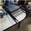 Image 3 : DELTA COMPOUND MITER SAW WITH HEAVY DUTY WORK TABLE AND 2 FOLDING CHAIRS