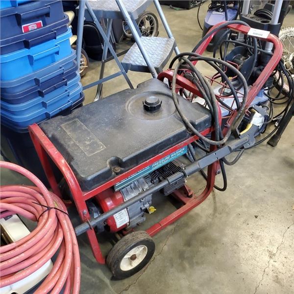 GENERAC 6600CP PRESSURE WASHER WORKING CONDITION 2200PSI FUEL JETS NEED CLEANING HAS COMPRESSION