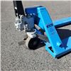 Image 2 : BLUE ULINE 4400LBS FAST RISE PALLET JACK ONE WHEEL BROKE