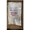 Image 2 : 4 NEW KSXL BED SHEETS 96" X 124"