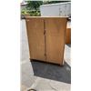 Image 2 : OAK GLASS DISPLAY CABINET