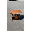 Image 2 : 2 MAGAZINE RACK ENDTABLES AND WOOD CHAIR