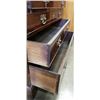 Image 8 : ANTIQUE DROP FRONT DESK