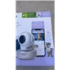 Image 2 : HUBBLE NURSERY PAL DELUXE 5" SMART HD BABY MONITOR TESTED AND WORKING