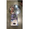 Image 1 : BLIZZARD JUNIOR FAN, BISSEL SWEEP UP CORDLESS SWEEPER AND CONVEX MIRROR
