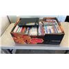 Image 1 : SONY BLU RAY PLAYER WORKING AND BOX OF DVDS