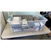 Image 1 : TOTE OF BED SHEETS, DUVET
