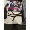 Image 2 : ELECTRONIC DART BOARD WITH DENVER UKELELE AND ANTLERS