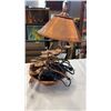 Image 1 : COPPER WATERFALL LAMP WORKING