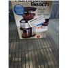 Image 2 : HAMILTON BEACH BURR COFFEE GRINDER TESTED AND WORKING - RETAIL $74