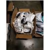 Image 2 : 2 BOXES OF MASKS, ACTIVATED CARBON FILTERS, MASK BRACKETS, MASK PARTS