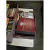 Image 2 : BOX AND TRAY OF RECORDS AND TAPES