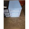Image 3 : TWO 3 DRAWER PLASTIC ORGANIZERS
