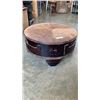 Image 2 : DECORATIVE OTTOMAN 32 INCHES WIDE