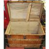 Image 1 : VINTAGE WOODEN CHEST