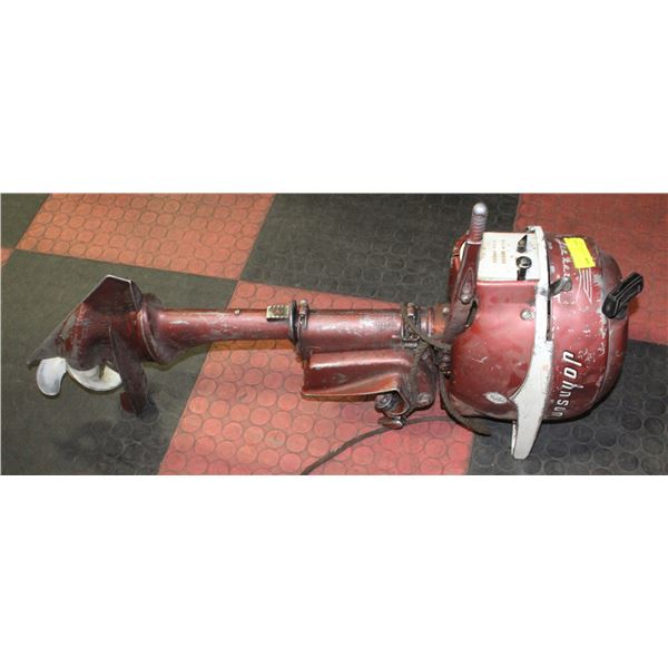 JOHNSON 3 HP JW-12 1956 VINTAGE OUTBOARD