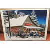 WINTER COCA COLA PUZZLE PAINTING
