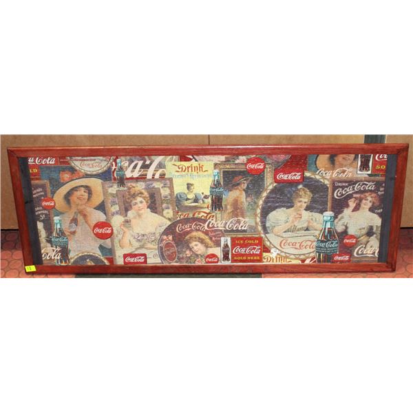 COLA PUZZLE PAINTING OF COLA PAINTINGS