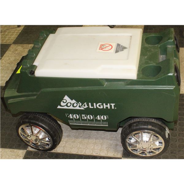 COORS LIGHT TOY TRUCK COOLER