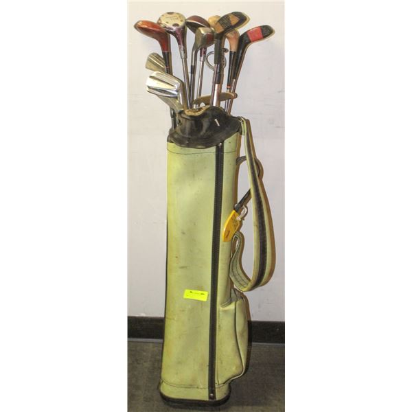 GREEN GOLF CLUB BAG