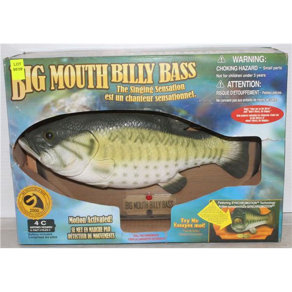SINGING BIG MOUTH BILLY BASS IN BOX