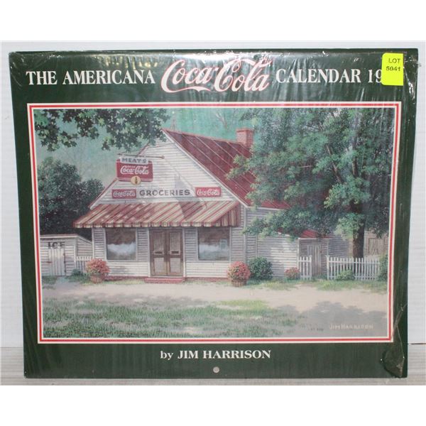 1998 COCA COLA CALENDAR