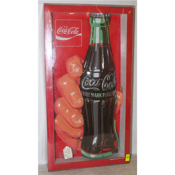 COCA COLA CONTOUR BOTTLE SIGN