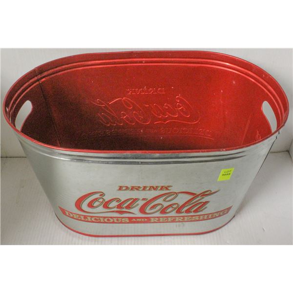 COCA COLA METAL ICE BUCKET