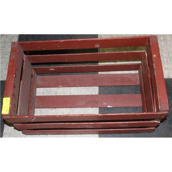 WOODEN CRATE