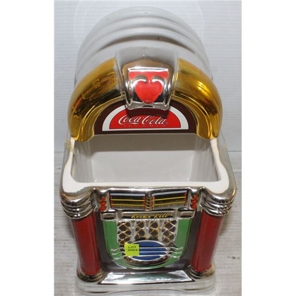 10" GIBSON COCA COLA CERAMIC JUKEBOX