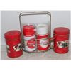 2 SETS OF COCA COLA SALT & PEPPER SHAKERS, ONE