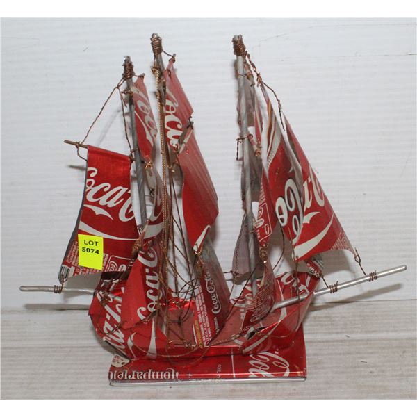 HANDMADE COCA COLA CAN SHIP
