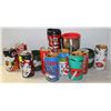 13 COCA COLA (EMPTY) CANS/MUGS/CUPS