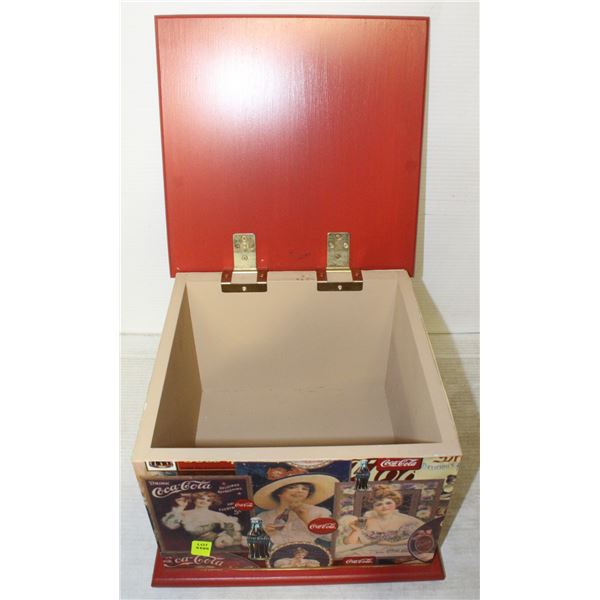 WOODEN COCA COLA BOX