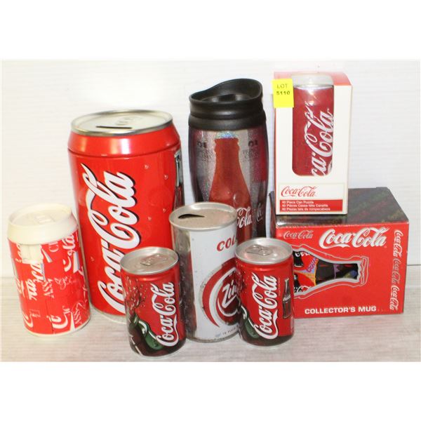 APPROX 10 COCA COLA COLLECTIBLES