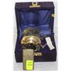 BRASS BABY MUG IN BOX WITH BRASS LIGHTER