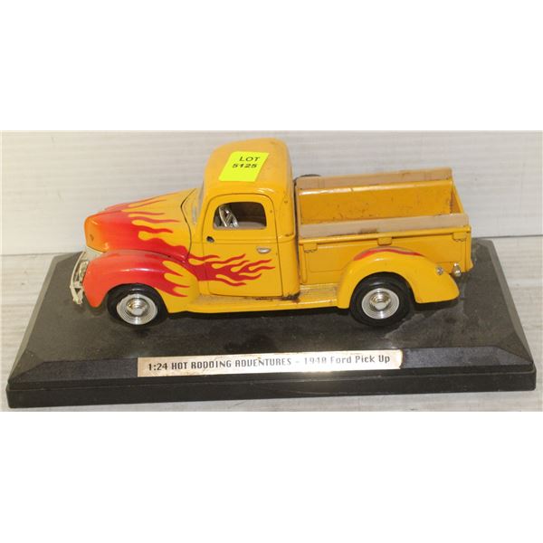 1940 FORD PICKUP HOTROD TRUCK TOY 1:24 SCALE