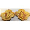 Image 1 : 2 CERAMIC LEAF DISH