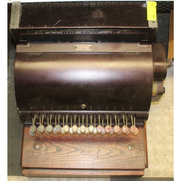 VINTAGE CASH REGISTER TAGGED S235529X 746
