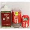 3 COCA COLA COLLECTIBLES