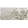 Image 1 : 2 GLASS ASHTRAYS