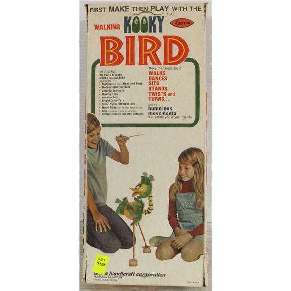 WALKING KOOKY BIRD MAKE THEN PLAY