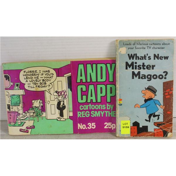 WHATS NEW MISTER MAGOO AND ANDY CAPP CARTOONS